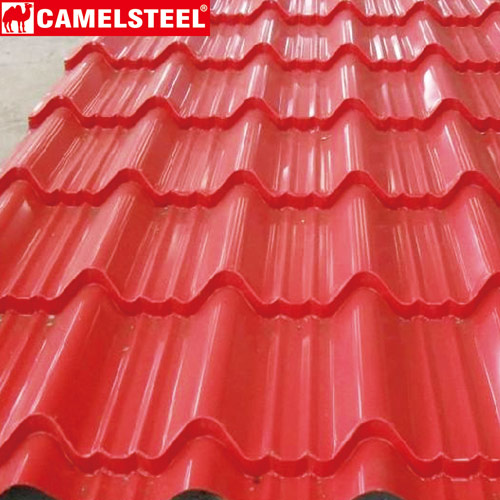 colored corrugated steel roofing sheet