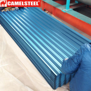 Colour steel roofing, colored corrugated steel roofing sheet