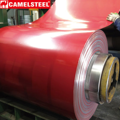 prepainted galvanized steel coil price, color coated steel sheets back painting