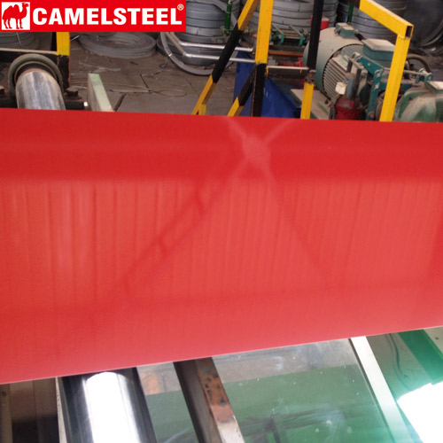 The reverse impact test of color coated steel coil